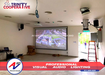 Hall & Auditorium | Topp Pro X 8 & IVA PM8270 power up Property Agency's small event hall